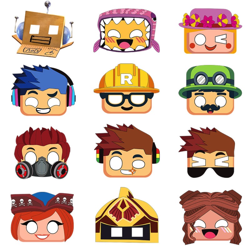 Party Games In Roblox - 12PCS Game ROBLOXS Figure Theme Series