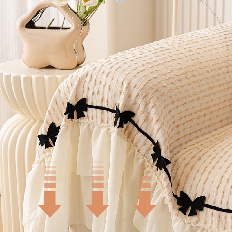 French Skirt Edge Sofa Towel w - огляд і ціна Washer Toss Set