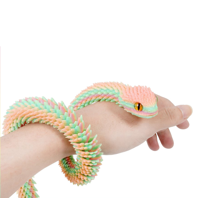 2026 New 3D Printed Snake Real - огляд і ціна Party Games New Year