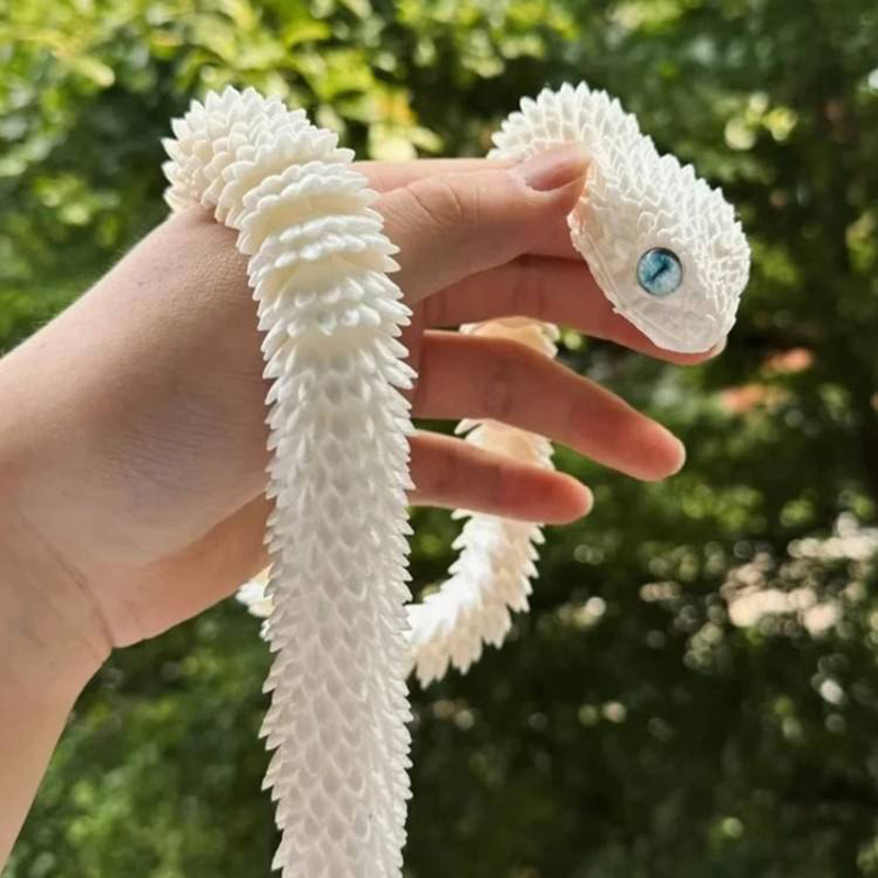 2026 New 3D Printed Snake Real - огляд і ціна Party Games New Year