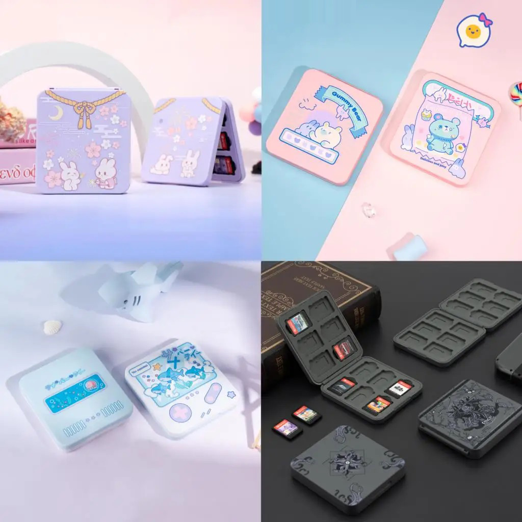 Hard Shell Game Cards Storage  - огляд і ціна Party Games Nintendo