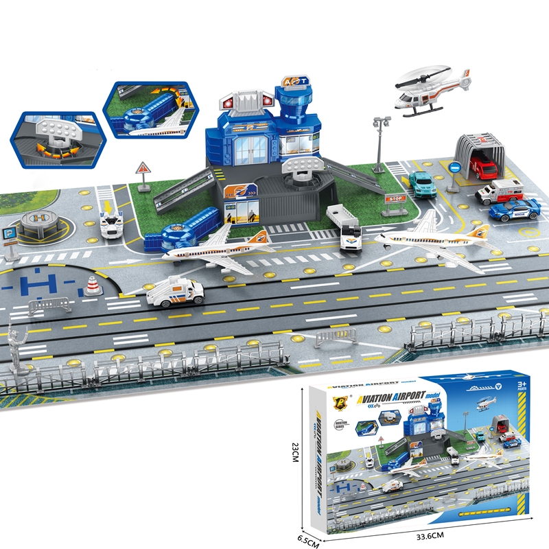 Children's Airport Scene Toy S - огляд і ціна Party Games New Year