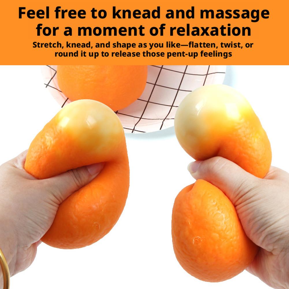 Realistic Orange Squeeze Toy,  - огляд і ціна Party Games Adults Funny