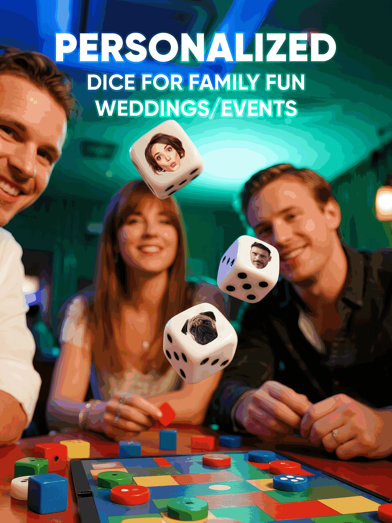 Custom Face Dice Personalized  - огляд і ціна Party Games For Adults
