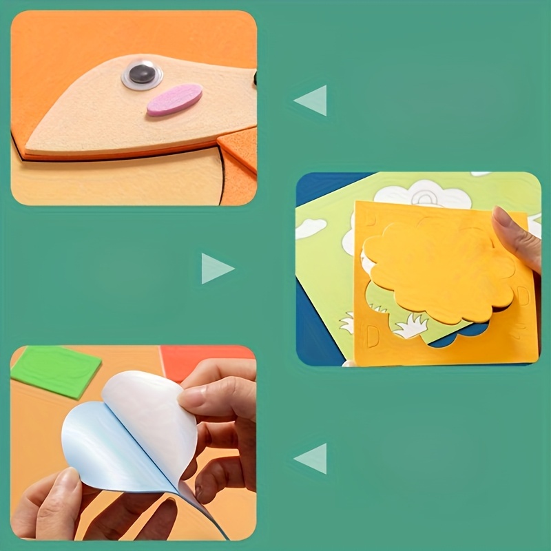 Children's 3D Stickers, 10 Ran - огляд і ціна Party Games New Year