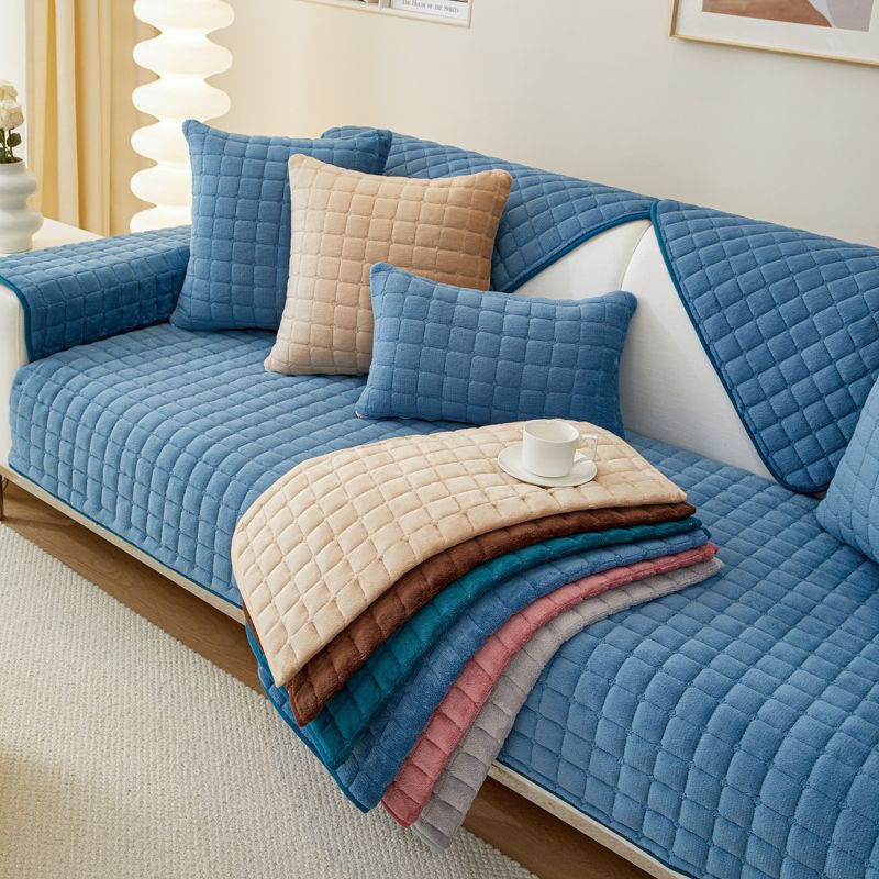 Plush Plaid Sofa Cushion Non-S - огляд і ціна Washer Toss Set