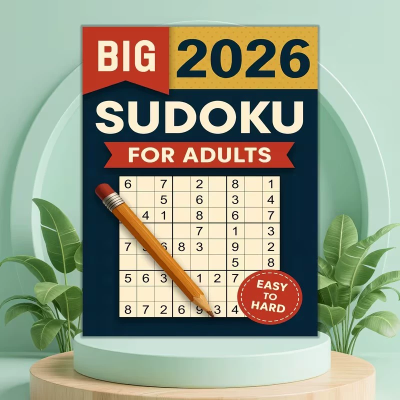 2026 English Sudoku Game Book  - огляд і ціна Party Games New Year