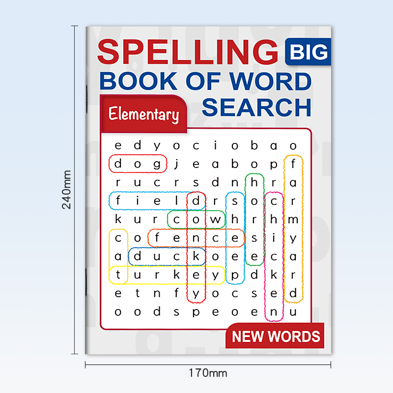 32-Page Word Search Game Book, - огляд і ціна Party Games New Year