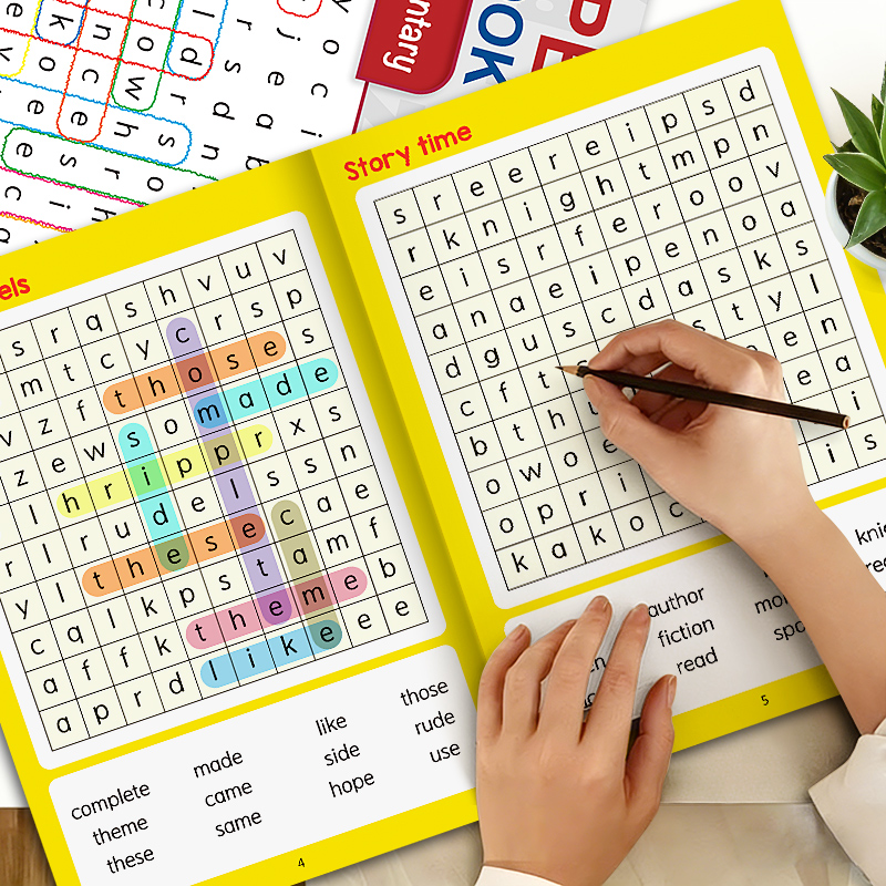 32-Page Word Search Game Book, - огляд і ціна Party Games New Year