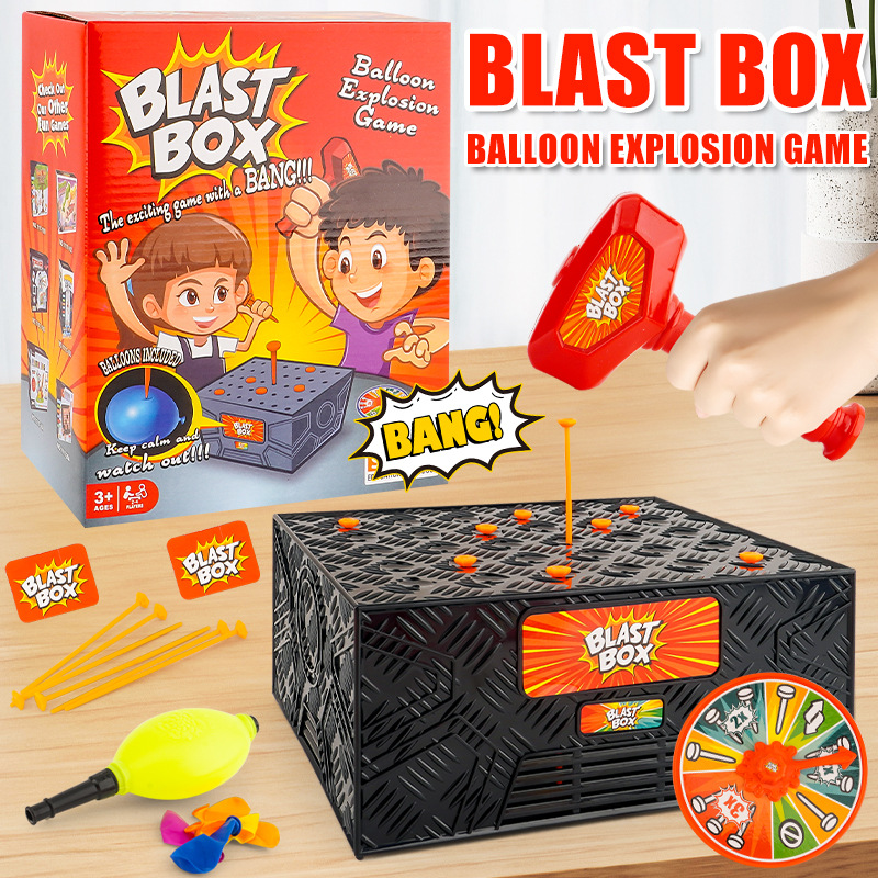 Blast Box Knocking Toy for Kid - огляд і ціна Party Games Juegos De Mesa