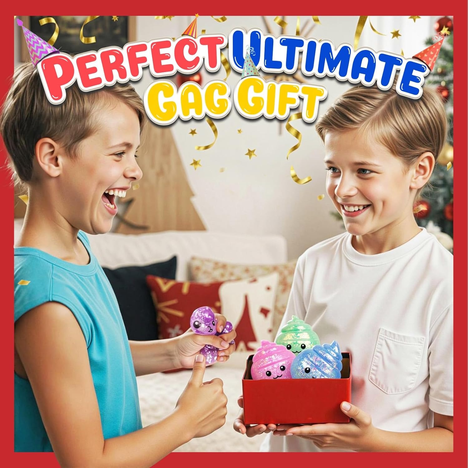 Prank Gift Glitter Funny Stres - огляд і ціна Party Games Adults Funny