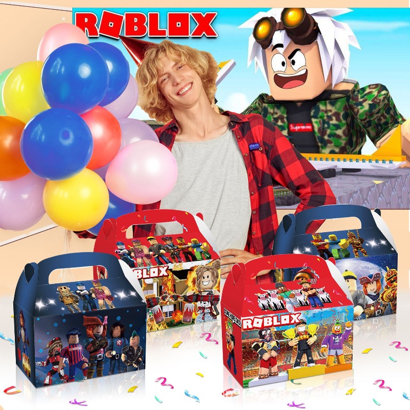 12Pcs/Set Roblox Theme Game Bi - огляд і ціна Party Games In Roblox