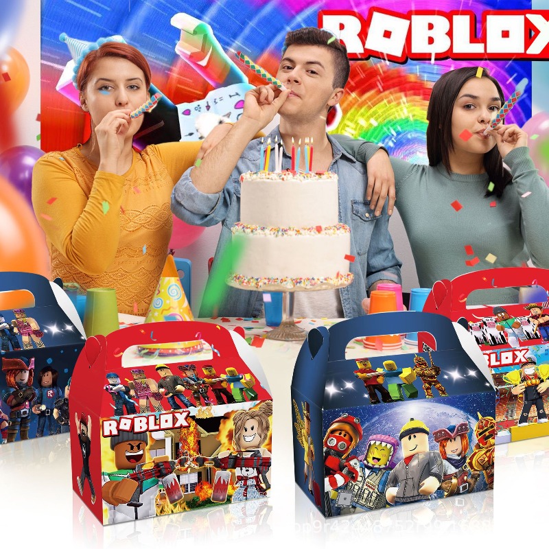 12Pcs/Set Roblox Theme Game Bi - огляд і ціна Party Games In Roblox