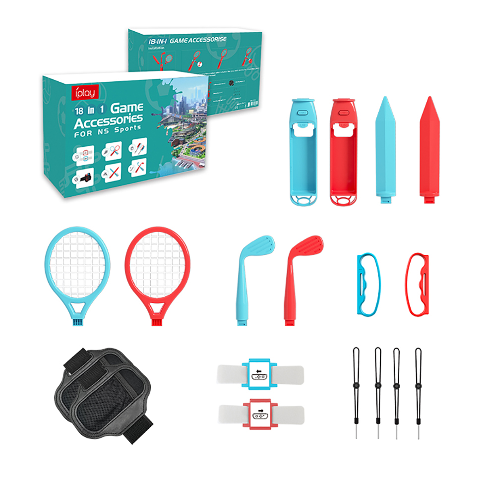 18 in 1 Accessories Kit for Sw - огляд і ціна Party Games Nintendo Switch