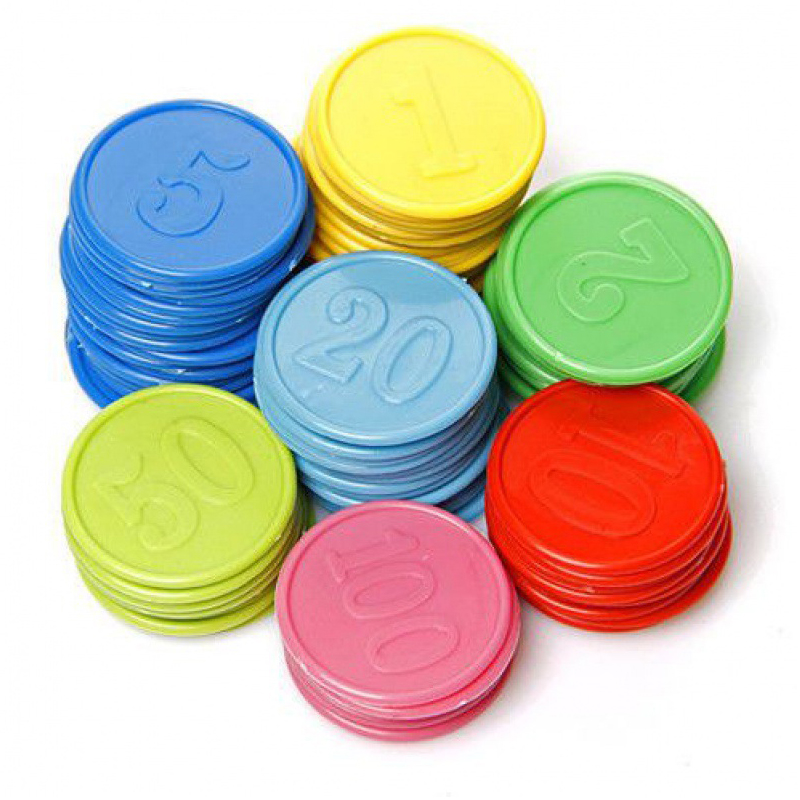 Poker Chips With Numbers Count - огляд і ціна Party Games Juegos De Mesa