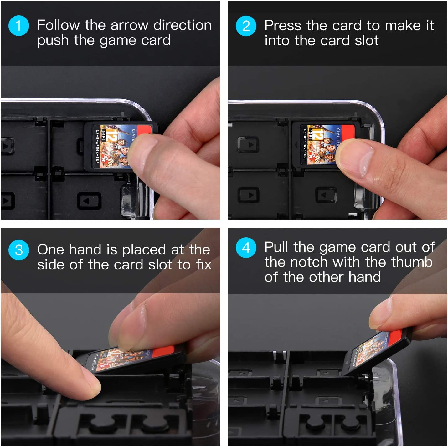 Game Card Sleeve Compatible Sw - огляд і ціна Party Games Nintendo
