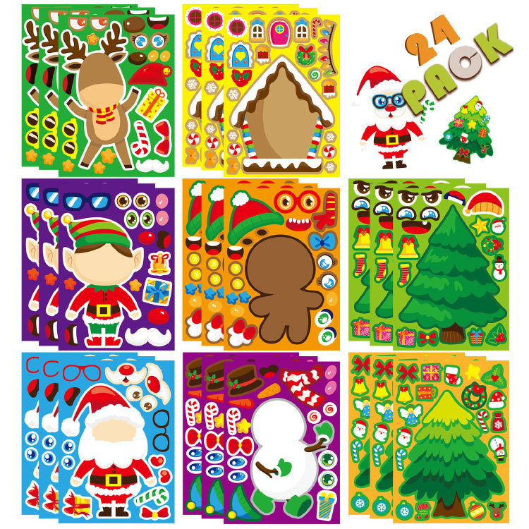Kawaii Christmas Puzzle Sticke - огляд і ціна Party Games Phone