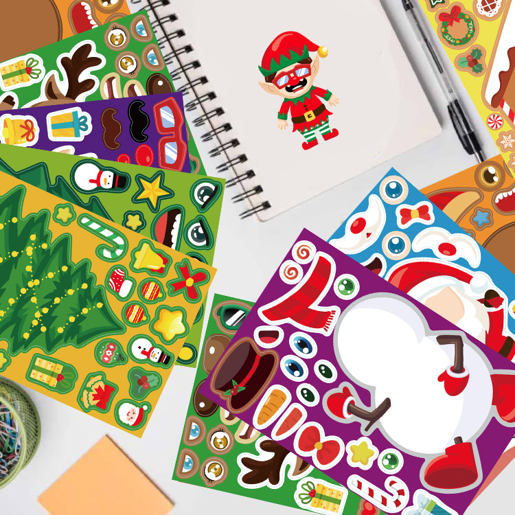 Kawaii Christmas Puzzle Sticke - огляд і ціна Party Games Phone