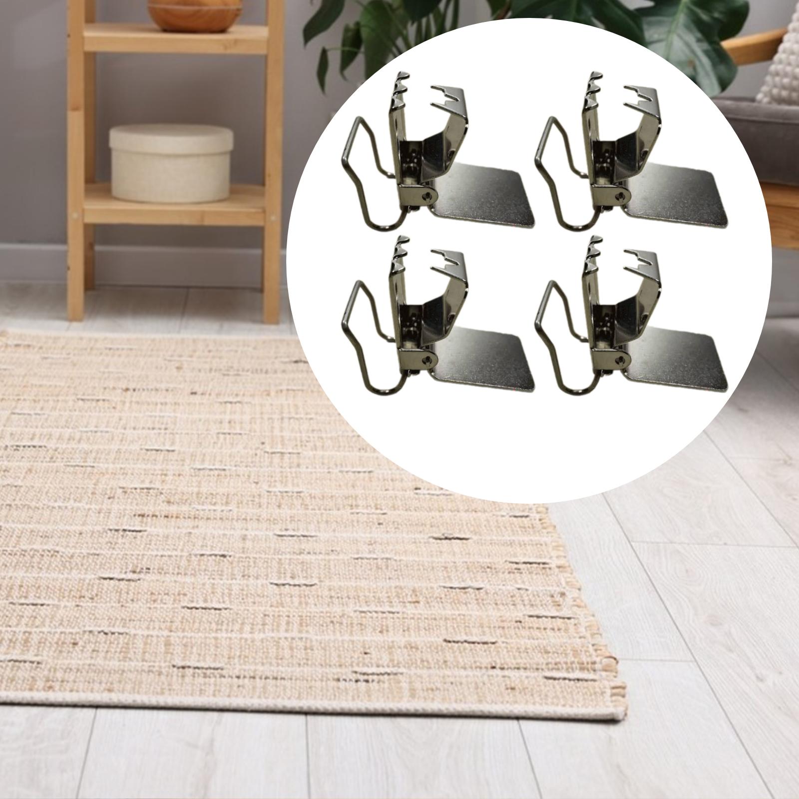 4 Pieces Steel Rug Clips Rug H - огляд і ціна Washer Toss Set