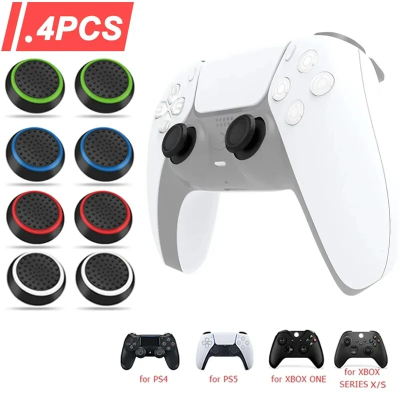 4PCS Silicone Analog ThumbStic - огляд і ціна Party Games Playstation