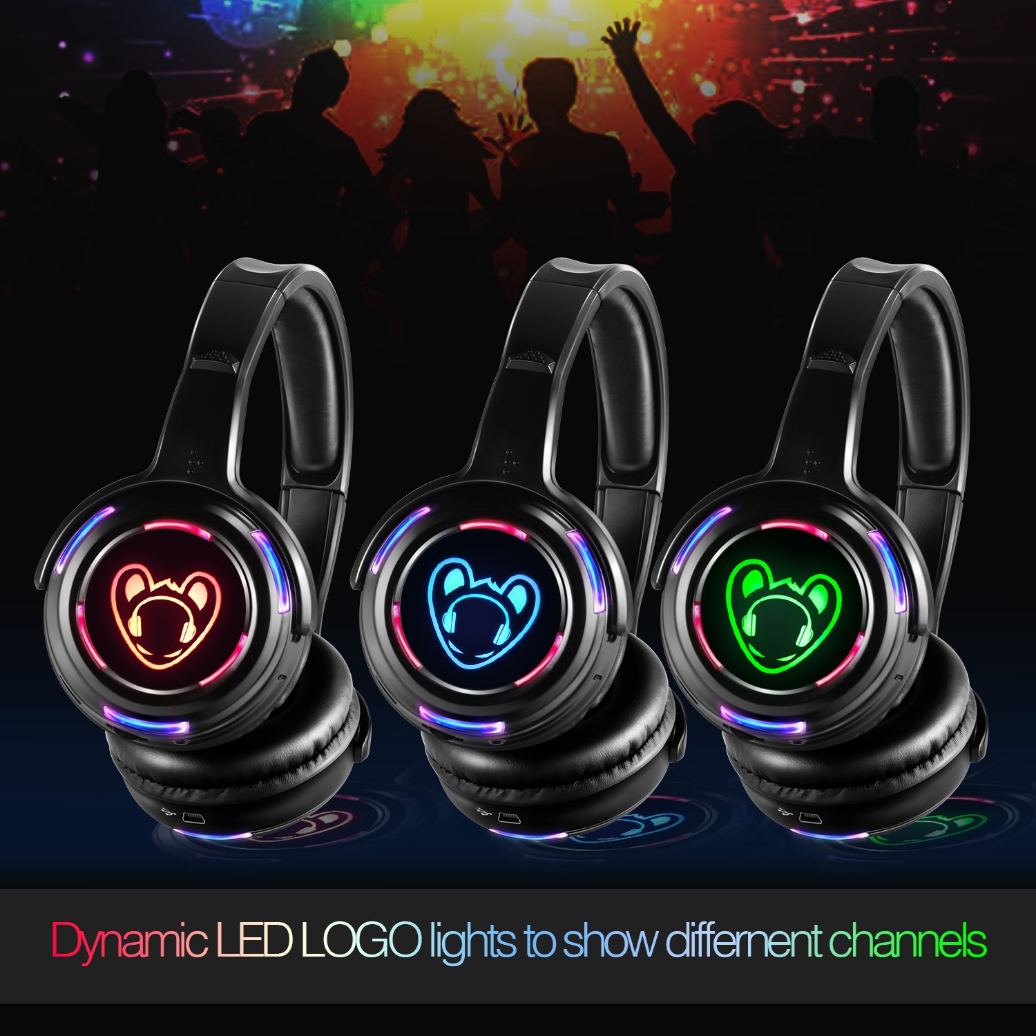 Silent Disco Headphone System  - огляд і ціна Party Games Phone