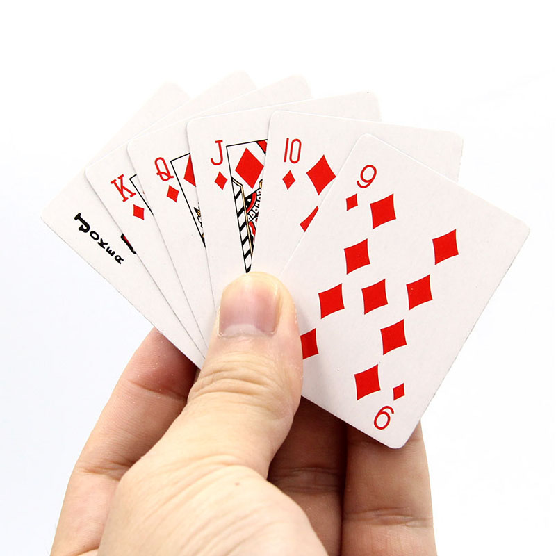 Mini Poker Playing Cards Festi - огляд і ціна Party Games Juegos De Mesa