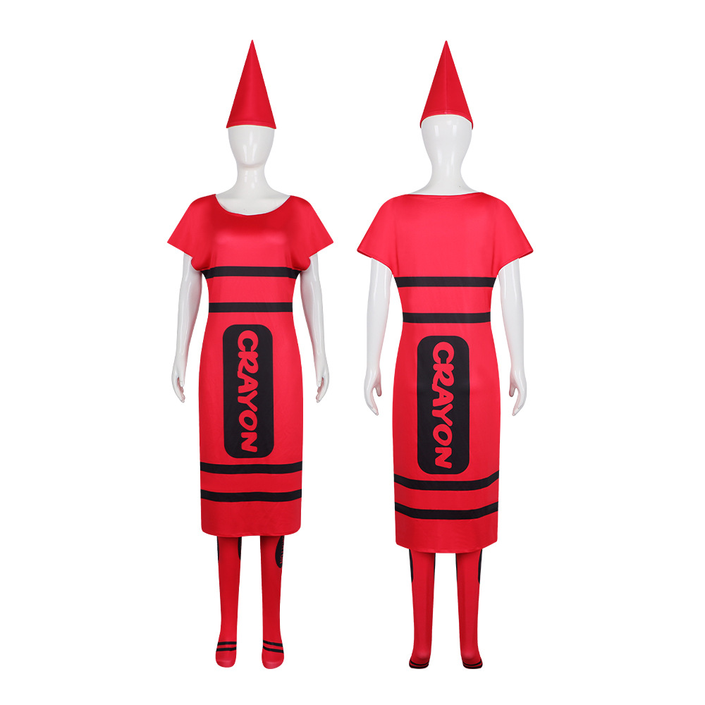 Halloween Women Crayon Cosplay - огляд і ціна Party Games Adults Funny