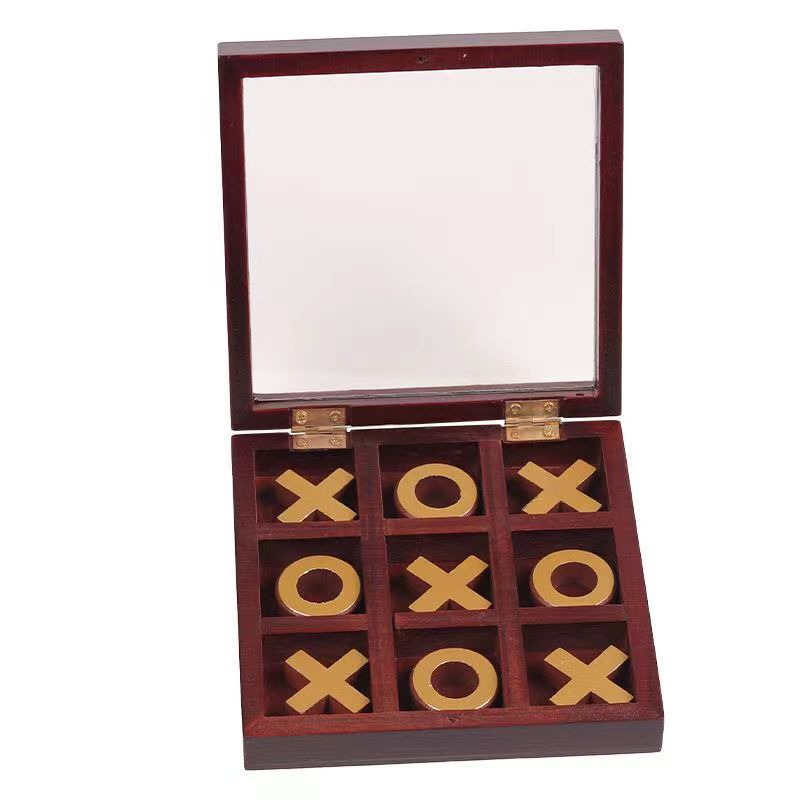 3D Tic Tac Toe Game Wood XOXO  - огляд і ціна Party Games Juegos De Mesa