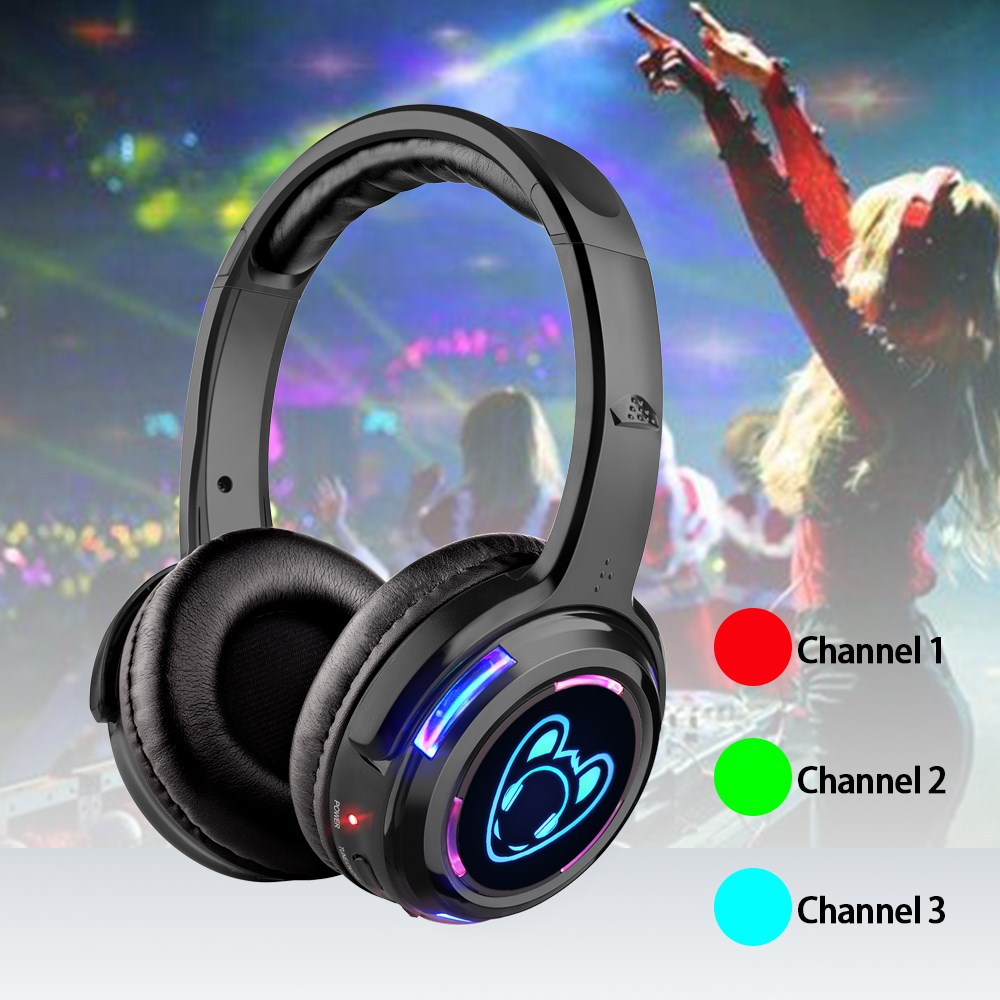 LED Flashing Light Silent Disc - огляд і ціна Party Games Phone