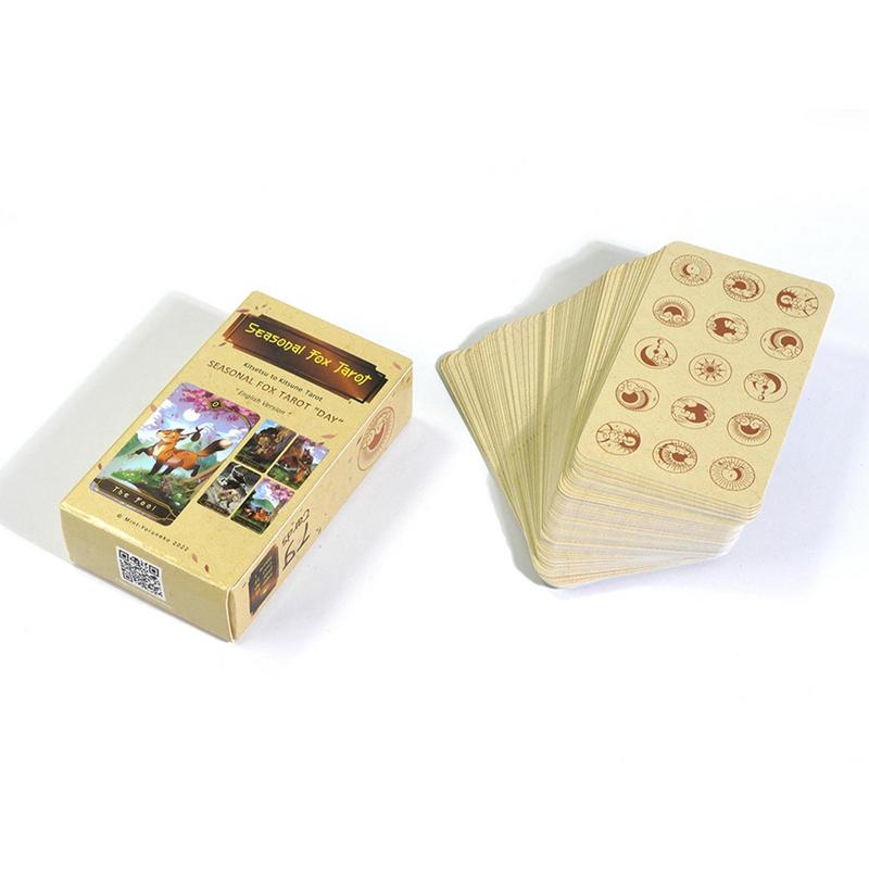 78pcs Tarot Cards Seasonal Fox - огляд і ціна Party Games Meaning