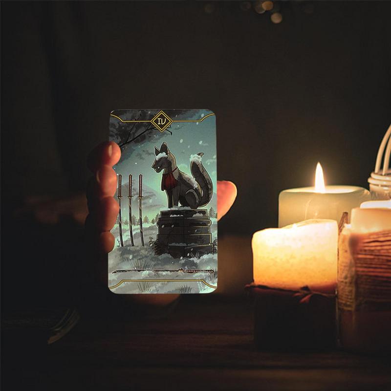 78pcs Tarot Cards Seasonal Fox - огляд і ціна Party Games Meaning