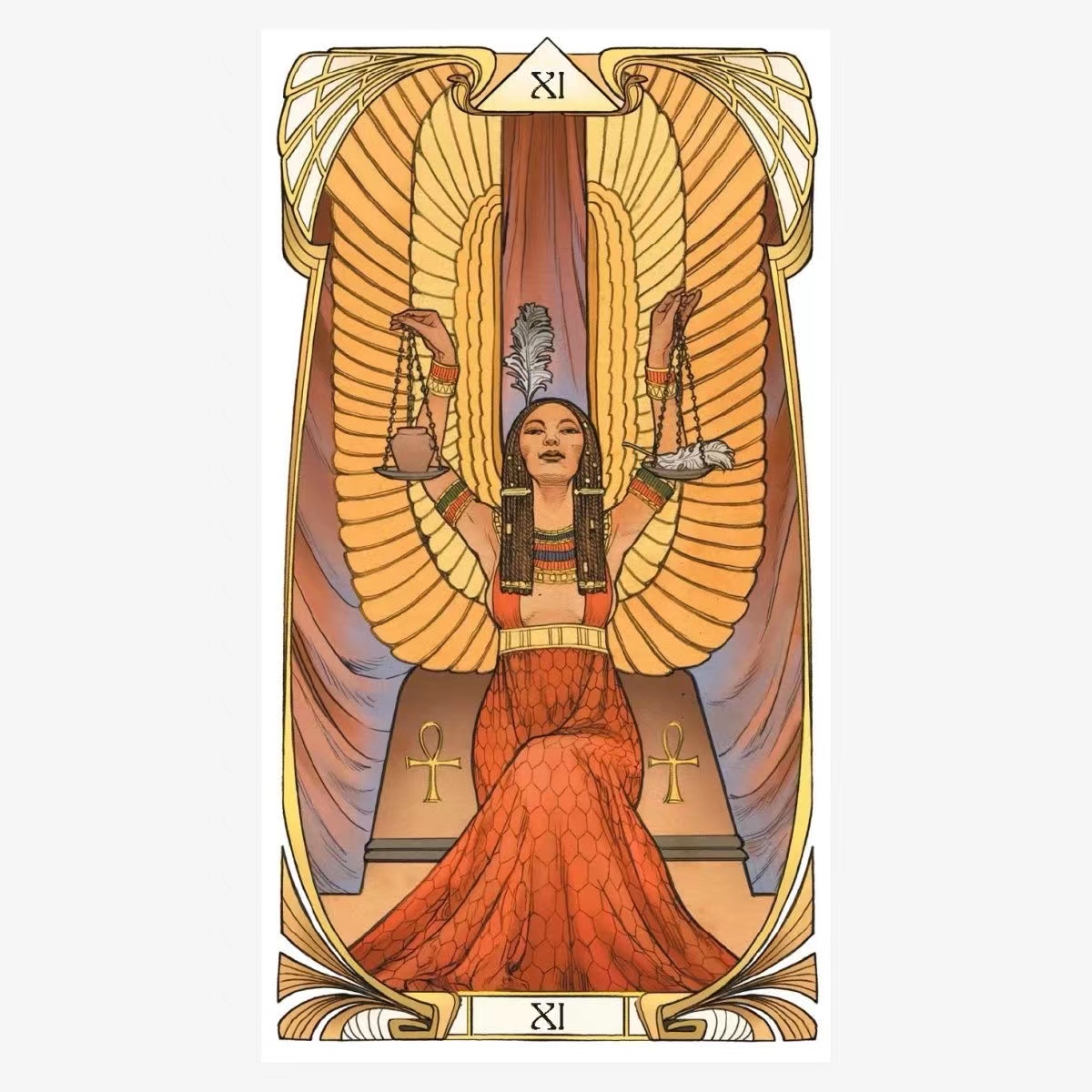 Egyptian Art Nouveau Tarot car - огляд і ціна Party Games Meaning